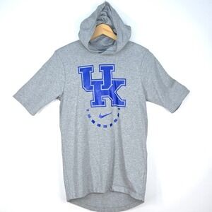 NIKE UK Wildcats Hoodie‎ Tee Mens Small Short Sleeve Dri-Fit University Kentucky